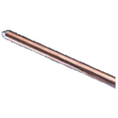 Erico 5/8 In. x 8 Ft. Steel Core Copper Bonded Ground Rod