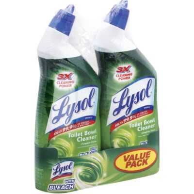 Lysol 24 Oz. Toilet Bowl Cleaner with Bleach (2-Pack)